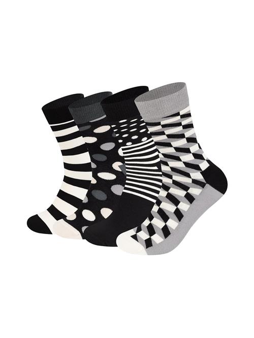 Se Happy Socks Sokker  grå / sort / hvid ved About You