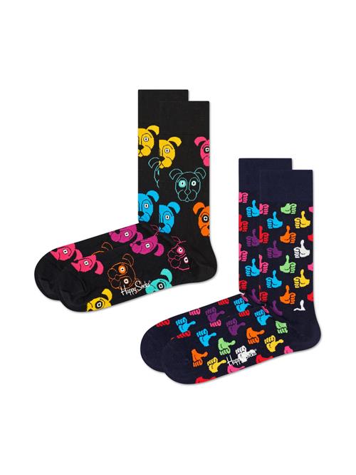 Happy Socks Sokker '2-Pack Dog Socks'  blandingsfarvet