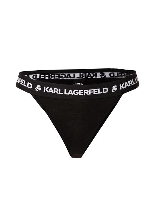 Karl Lagerfeld Slip  sort / hvid