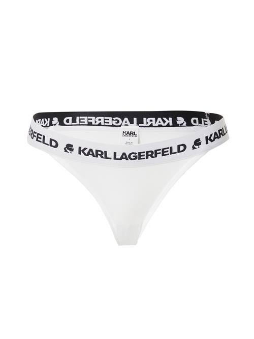 Se Karl Lagerfeld Slip  sort / hvid ved About You