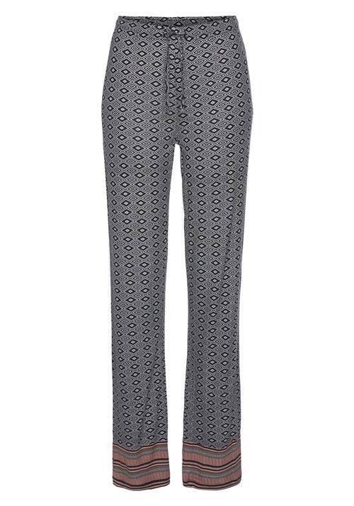 Se VIVANCE Pyjamasbukser 'Dreams'  brun / sort / hvid ved About You