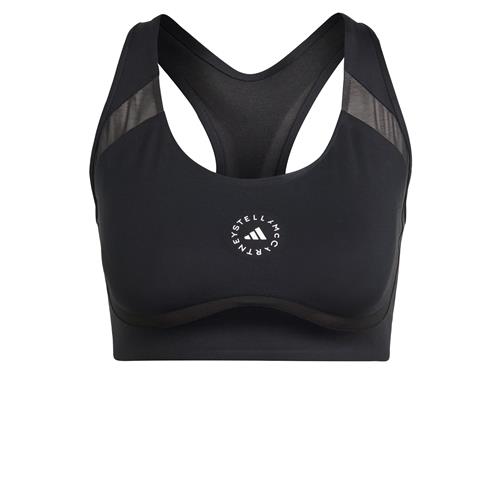 ADIDAS BY STELLA MCCARTNEY Sports-BH 'Truepurpose Power Impact Training Medium-support'  grå / sort / hvid