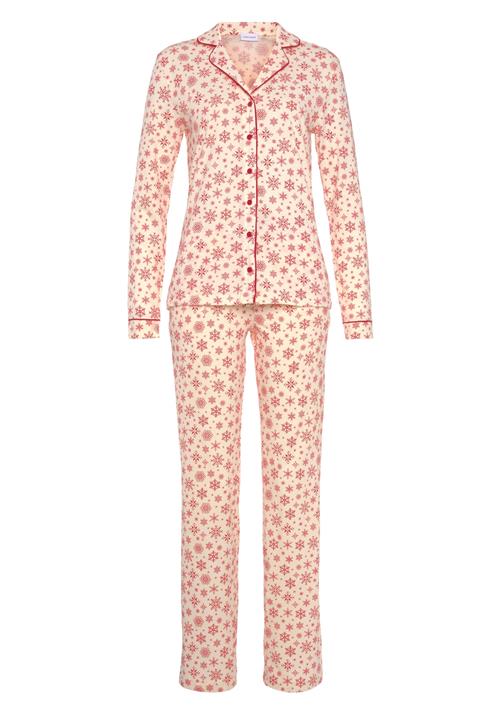 LASCANA Pyjamas 'Xmas'  pastelpink