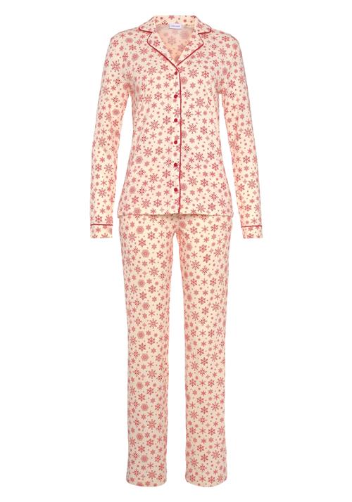 LASCANA Pyjamas 'Xmas'  pastelpink