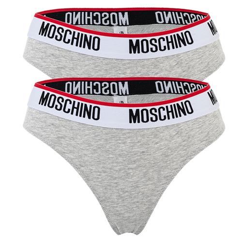 MOSCHINO Slip  grå / blandingsfarvet