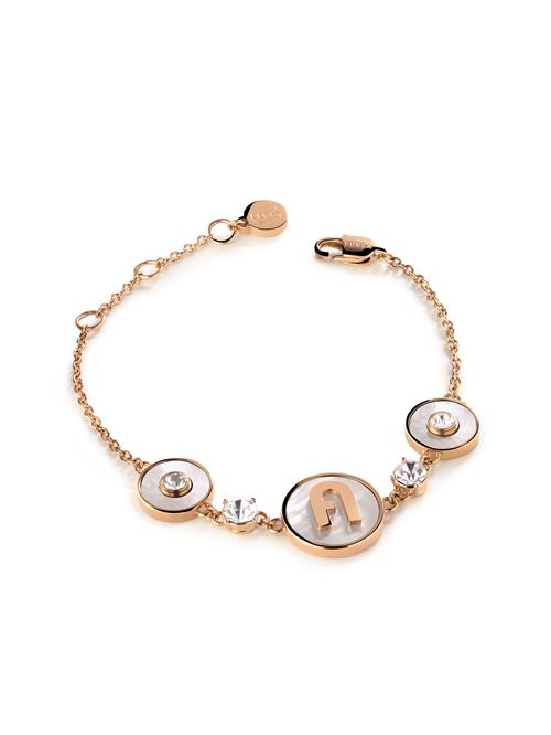 Furla Jewellery Armbånd  rosa guld / transparent / hvid