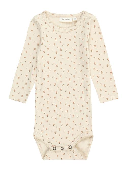 Lil'Atelier Sparkedragt/Body 'NBFGago'  sand / blå / brun / kastaniebrun