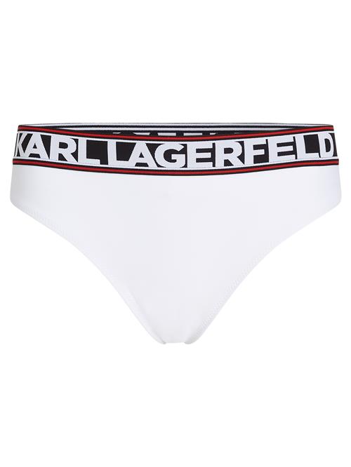 Karl Lagerfeld Bikinitrusse  rød / sort / hvid