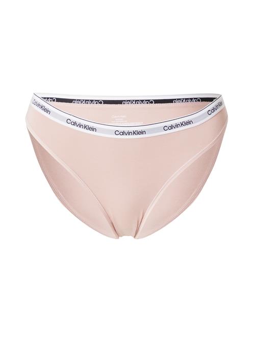 Calvin Klein Underwear Slip  pastelpink / sort / hvid