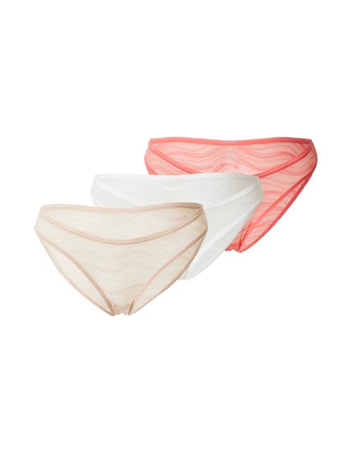 Calvin Klein Underwear String  beige / rød / hvid