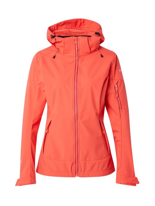 ICEPEAK Udendørsjakke 'BATHGATE'  orange / hvid