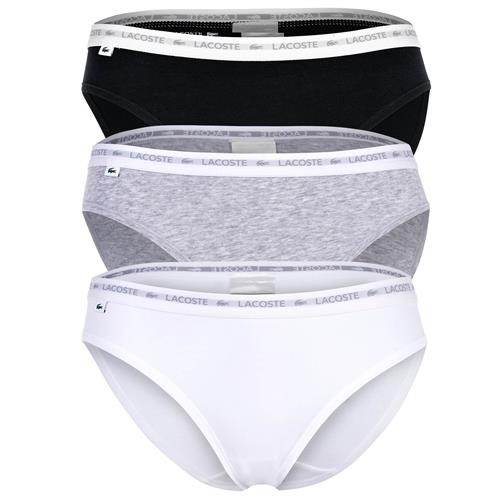 Se LACOSTE Slip  grå-meleret / sort / hvid ved About You