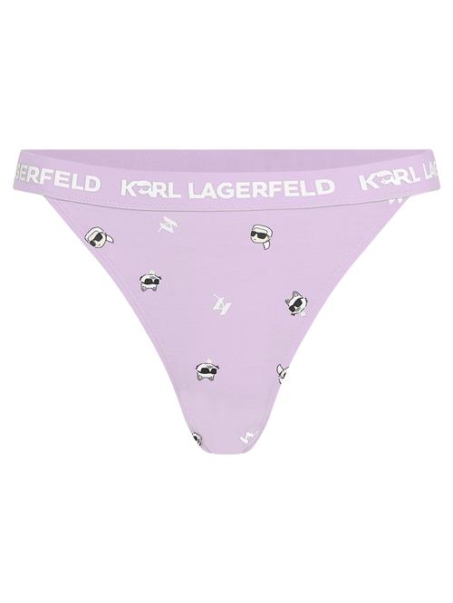 Karl Lagerfeld Slip  nude / lilla / sort / hvid