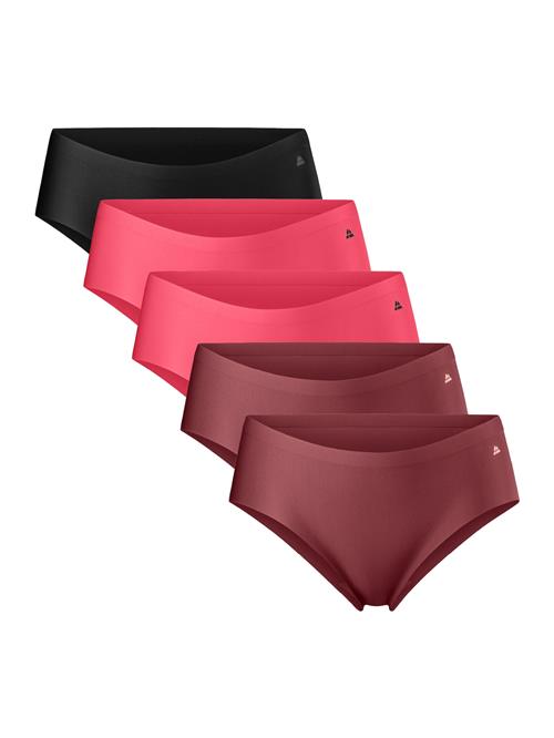 DANISH ENDURANCE Panty 'Invisible Hipster'  pink / burgunder / sort