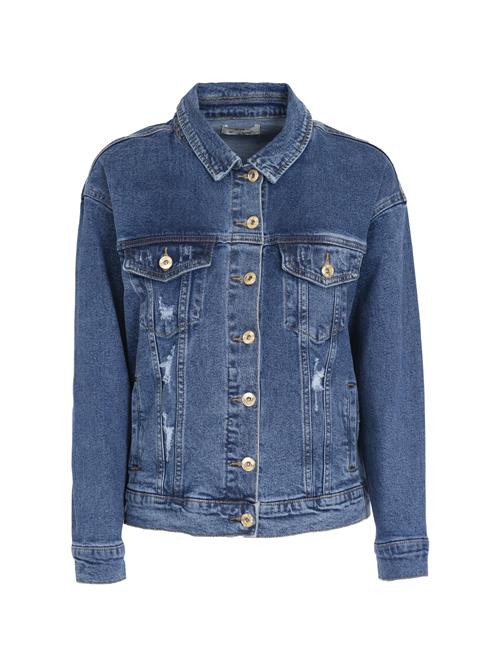 Influencer Overgangsjakke  blue denim