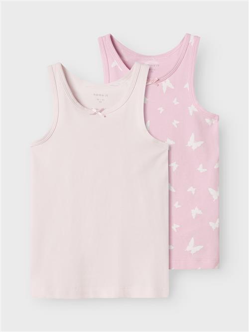 NAME IT Undertrøje  rosé / lys pink / hvid