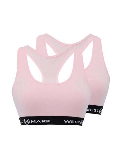 WESTMARK LONDON Sports-BH  pink / sort