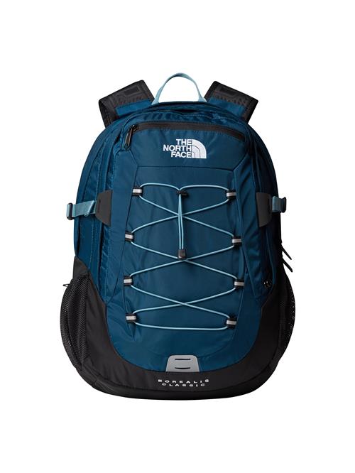 THE NORTH FACE Sportsrygsæk 'BOREALIS CLASSIC'  petroleum / sort / hvid