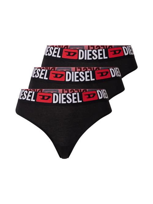 DIESEL String 'STARS'  blodrød / sort / hvid