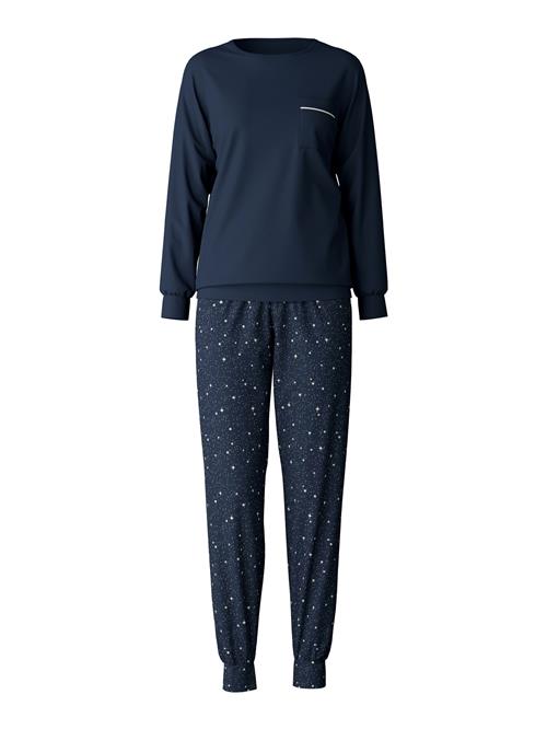 CALIDA Pyjamas  marin / hvid