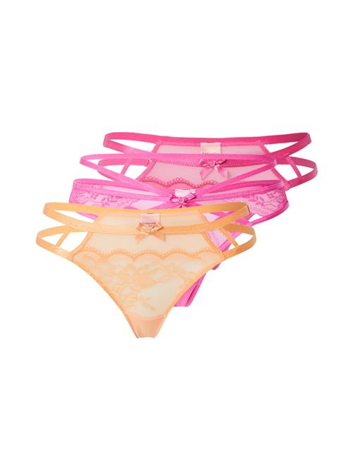 Hunkemöller String  fersken / pink