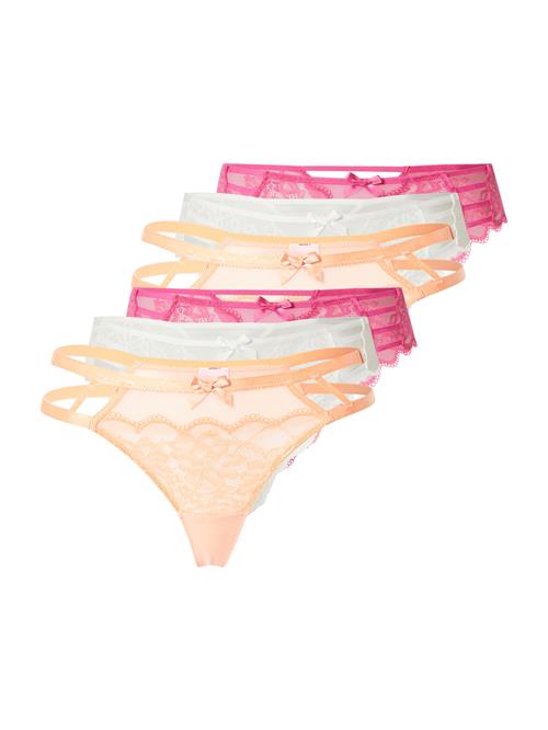 Hunkemöller String  orange / pink / hvid