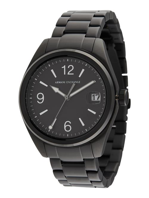 ARMANI EXCHANGE Analogt ur  sort / sølv