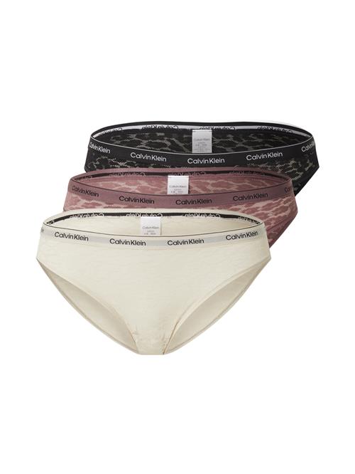 Calvin Klein Underwear Slip  bordeaux / sort / æggeskal