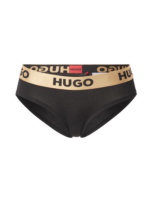 HUGO Slip  guld / sort