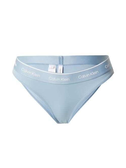 Calvin Klein Swimwear Bikinitrusse  lyseblå / hvid