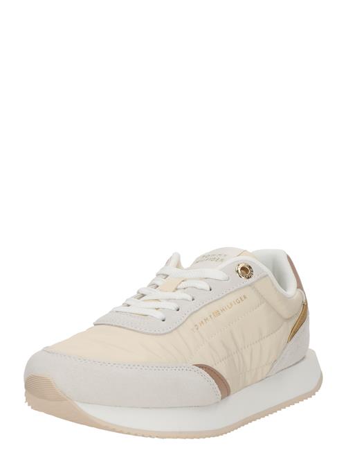 TOMMY HILFIGER Sneaker low 'ESSENTIAL'  creme / kit / bronze