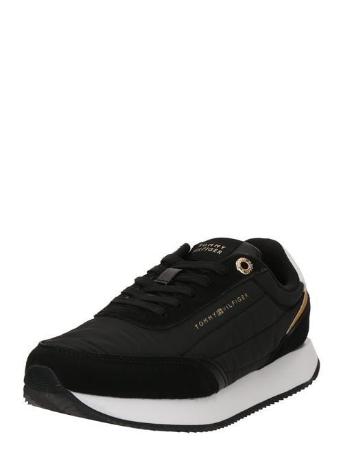 TOMMY HILFIGER Sneaker low 'Essential'  brun / sort / hvid