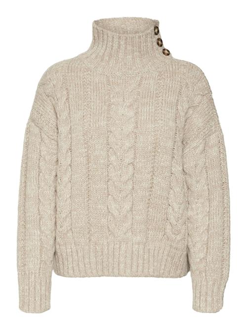 VERO MODA Pullover 'GRACE'  beige