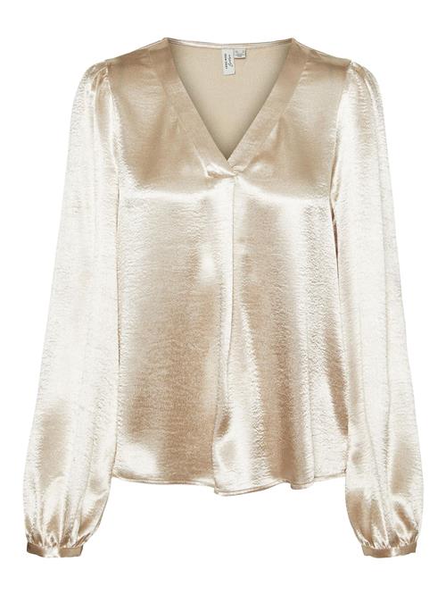 VERO MODA Bluse  beige