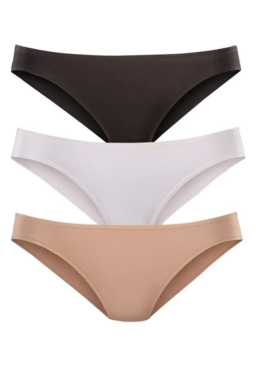 LASCANA Slip  nude / sort / hvid