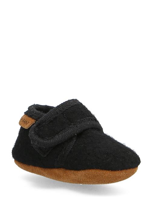 En Fant Baby Wool Slippers En Fant Black