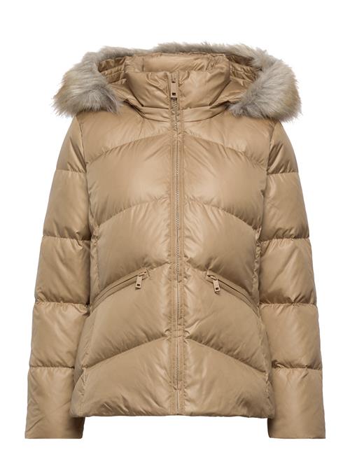 Calvin Klein Essential Real Down Jacket Calvin Klein Beige