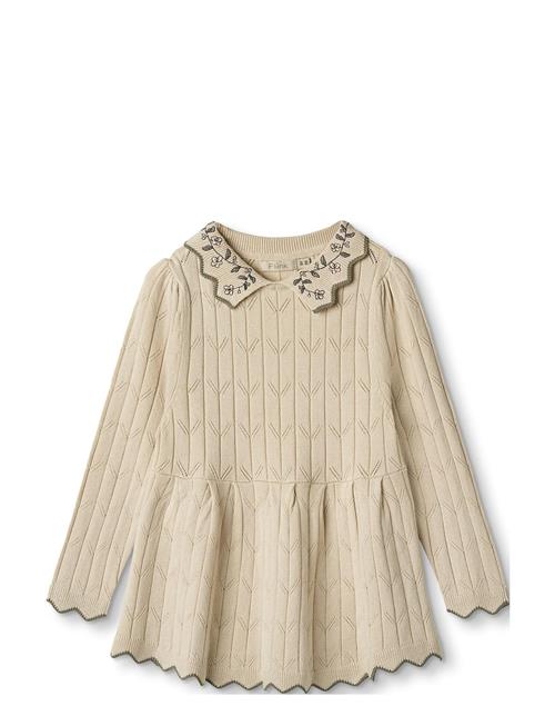 Fliink Sunny Embroidered Ls Blouse Fliink Cream