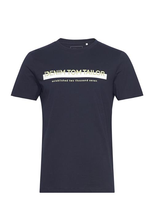 Tom Tailor Printed T-Shirt Tom Tailor Navy