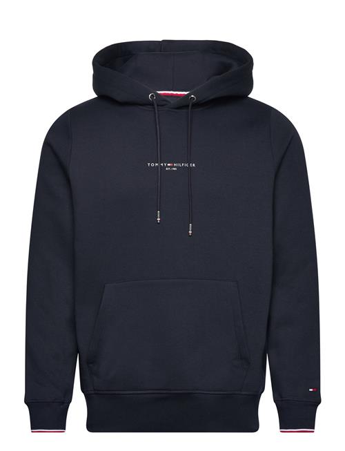 Tommy Hilfiger Tommy Logo Tipped Hoody Tommy Hilfiger Navy