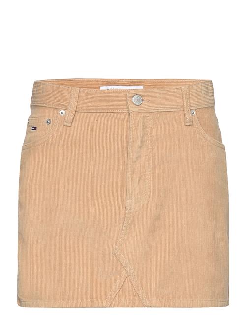 Tjw Cord Mini Skirt Tommy Jeans Beige