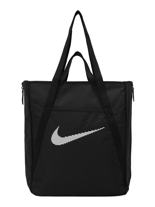 NIKE Sportstaske  sort / hvid