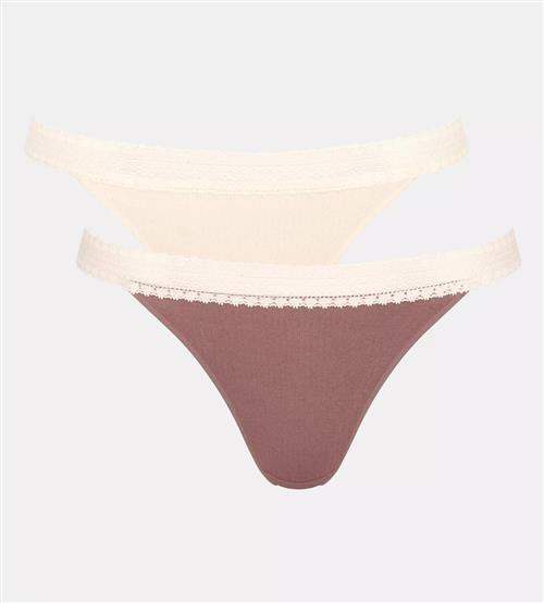 Se SLOGGI Slip 'GO'  creme / brun ved About You