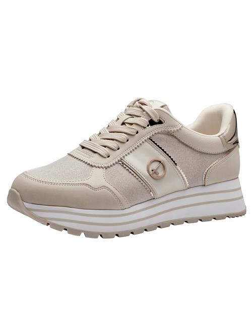 Tamaris Sneaker low  beige / guld