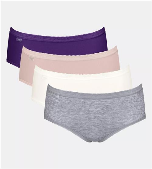 SLOGGI Panty  grå-meleret / lyselilla / lyserød / hvid