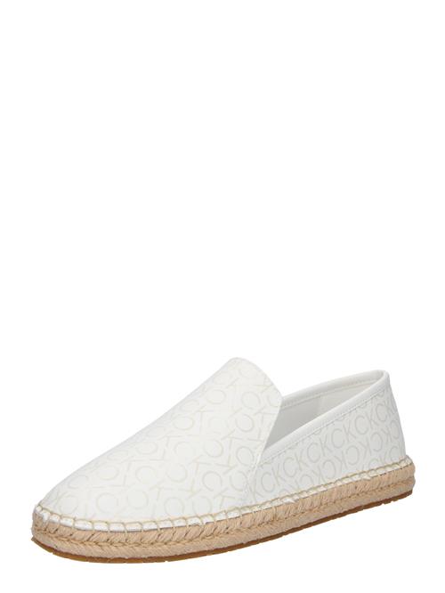 Calvin Klein Espadrillaer  hvid