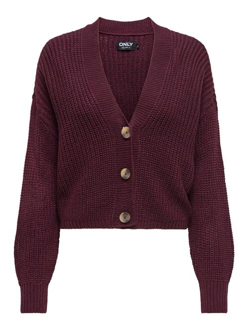 ONLY Cardigan 'CAROL'  vinrød