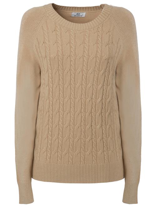 Influencer Pullover 'Cable'  cappuccino / abrikos