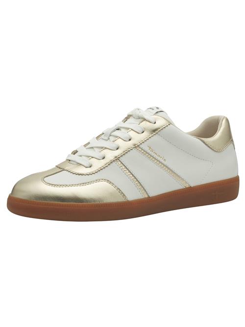 Tamaris Sneaker low  guld / hvid