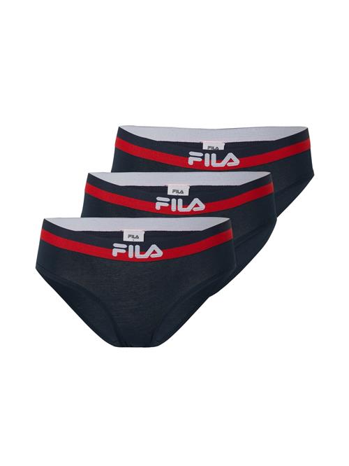 Se FILA Slip  navy / brandrød / hvid ved About You